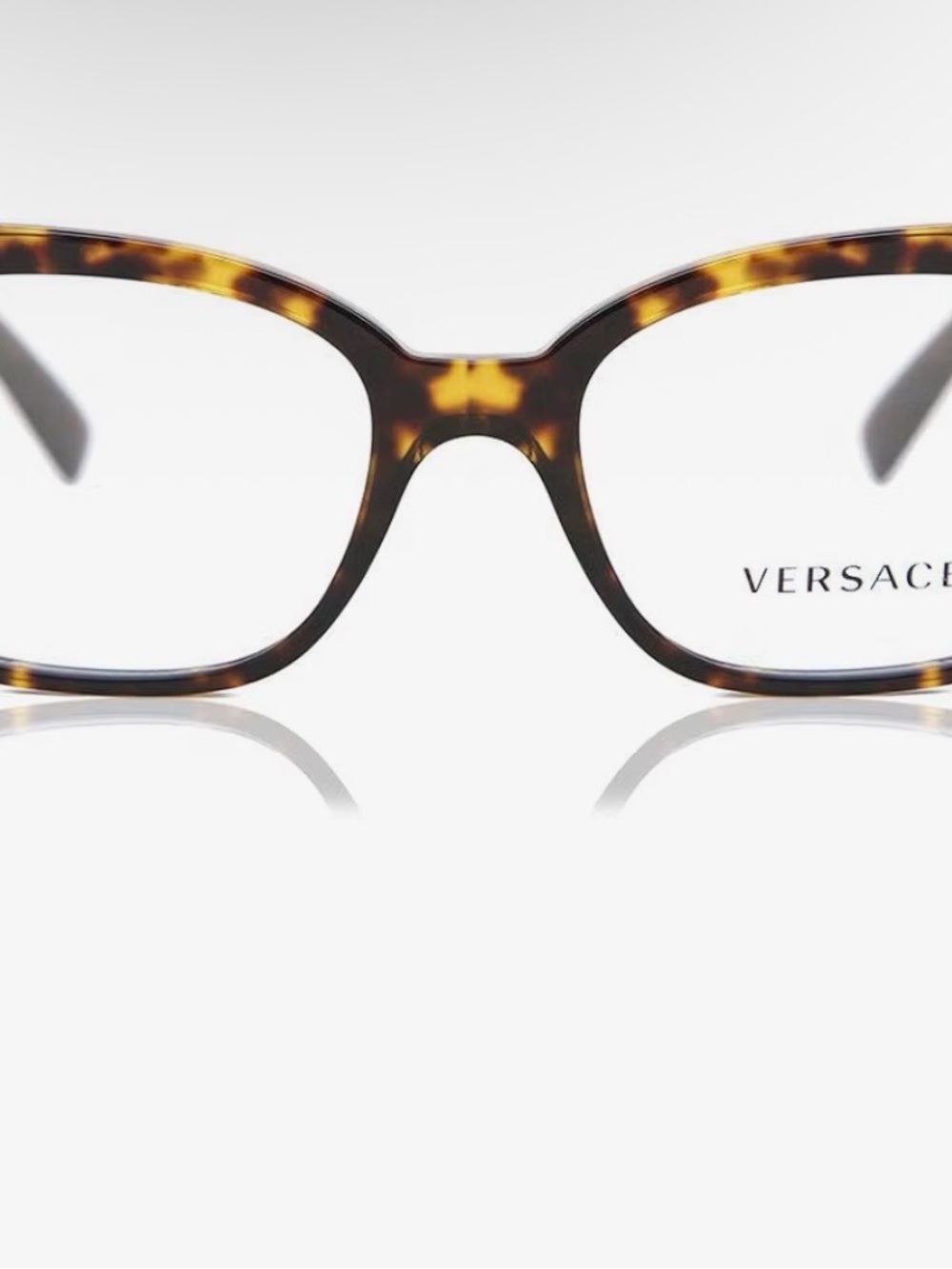 Versace Women's Tortoiseshell Acetate Glasses - Brown & Amber